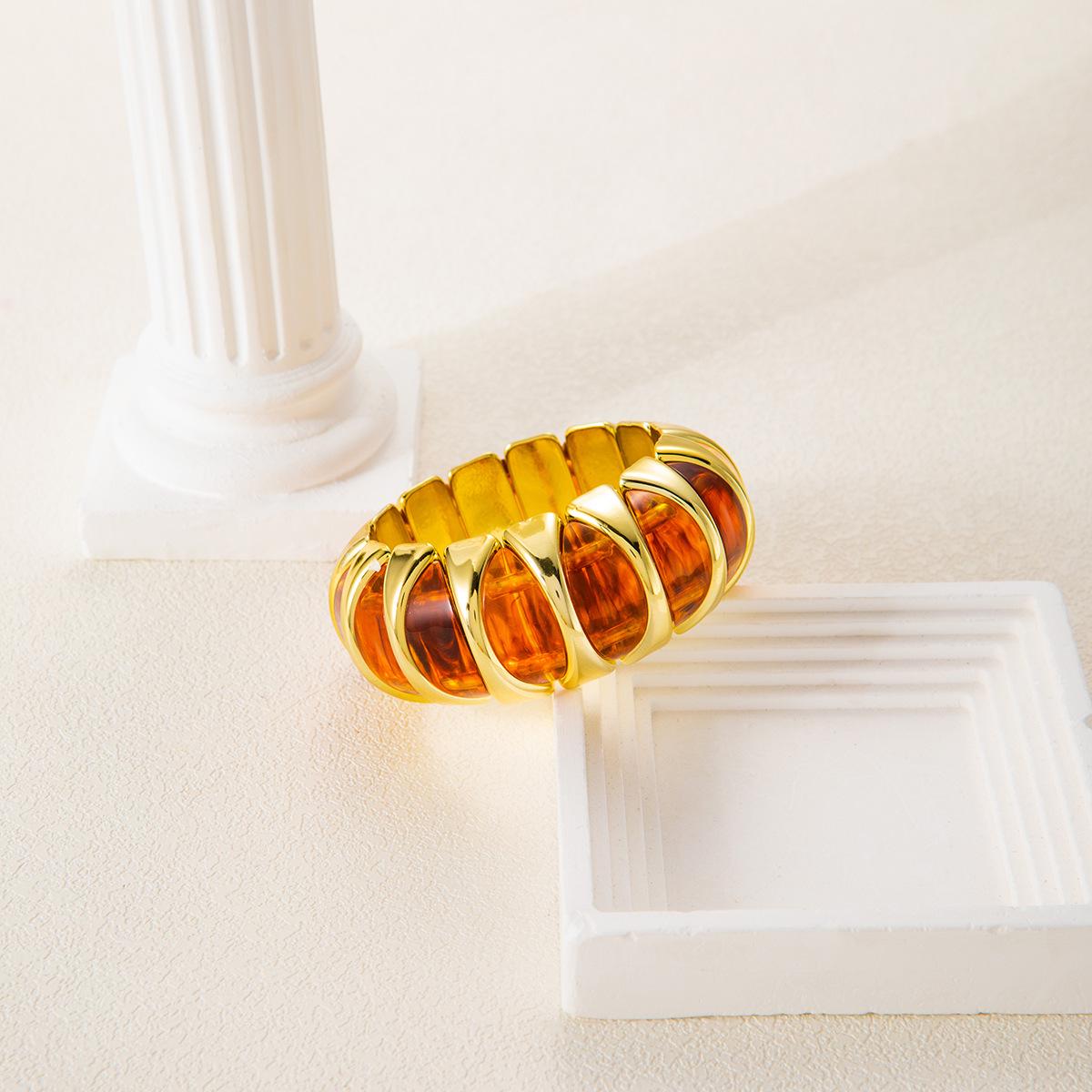 Green Geometric Beaded Bracelet: Luxury, Modern & Unique Style