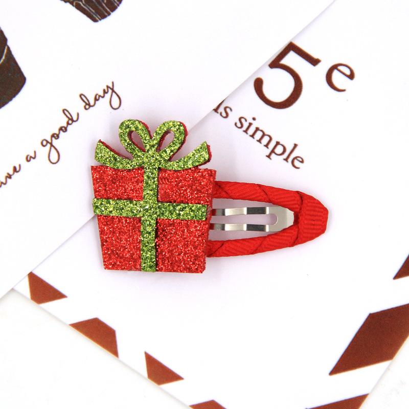 Kid Girl Elk Santa Claus Christmas Tree Hairpins Baby Girl Hair Clips Christmas Hair Fashion Accessories Christmas Hair Clips