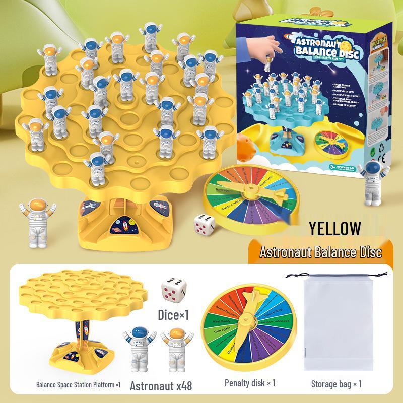 Astronaut Balance Game: Educational Jenga for Kids and Parents