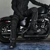 Neues Produkt Motorrad Radhosen Herren 06 Mehrzwecktaschen Werkzeughose Oxford-Gewebe wasserdicht verstellbar Hoher Bund Lokomotive Anti-Sturz-Hose