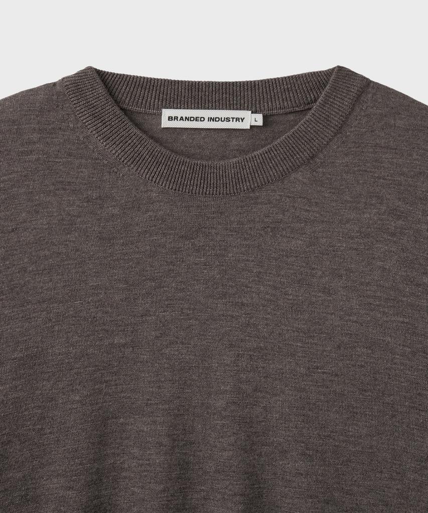 Beulaendideu [Superior] Essential Superfine Round Knit [Taupe Brown]