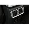 For Toyota RAV4 19-24 Matte SilverRear Armrest AC Air Outlet Vent Cover Trim