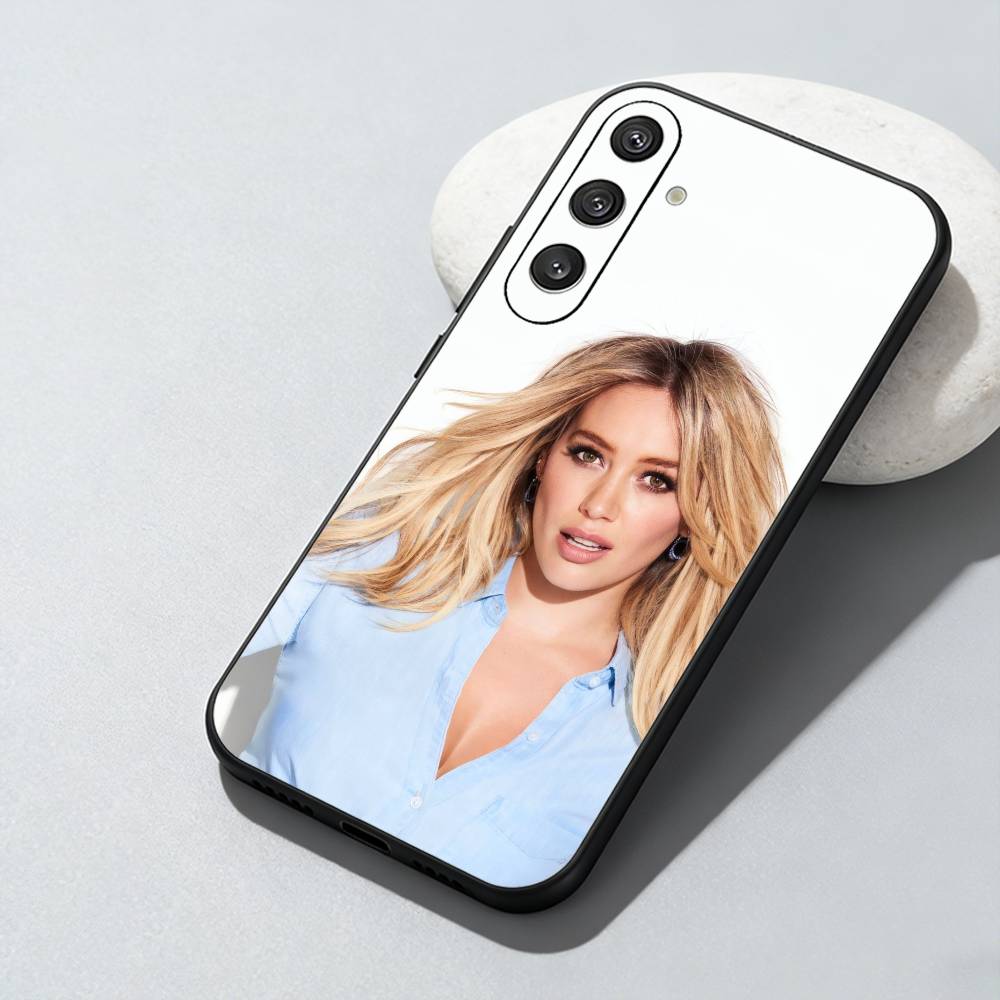 Breathe Out H-Hilary Ann D-Duff  Phone Case For Samsung Galaxy A73,A72,A71,A70,A52,A51 Others Soft Black Cover Samsung a22 4g