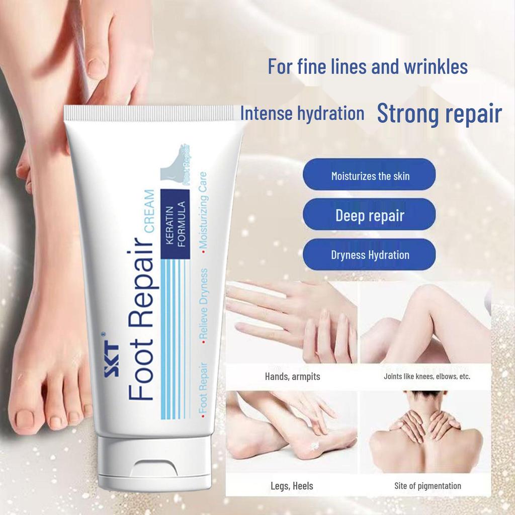 Best-Selling Hydrating Foot Repair Cream: Moisturizes, Prevents Cracking, and Softens Rough Skin for Gentle Care In Autumn/Winter.