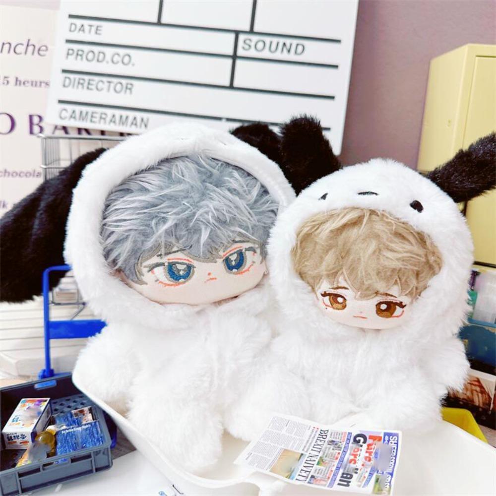 Animal 20cm Cotton Doll Clothes Hooded Suit Plush Doll Clothes Doll Accessories