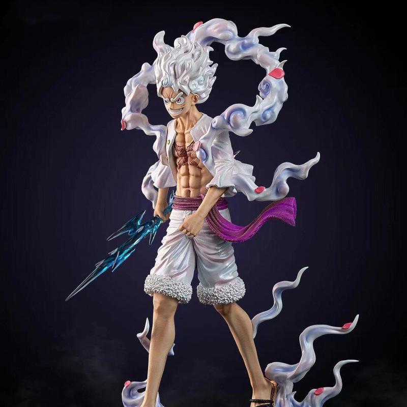 ONE PIECE Zook Factory Anniversary Model Five-speed Walking Nika Luffy Figure Model Ornament Animation Gift
