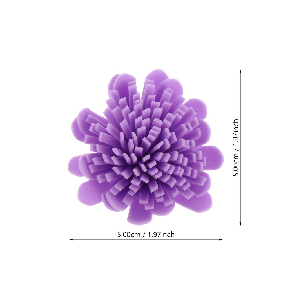100Pcs Diffuser Flowers Chrysanthemum Style Pe Aromatherapy Accessories Use with Diffuser Sticks for Essential Oil Evaporation