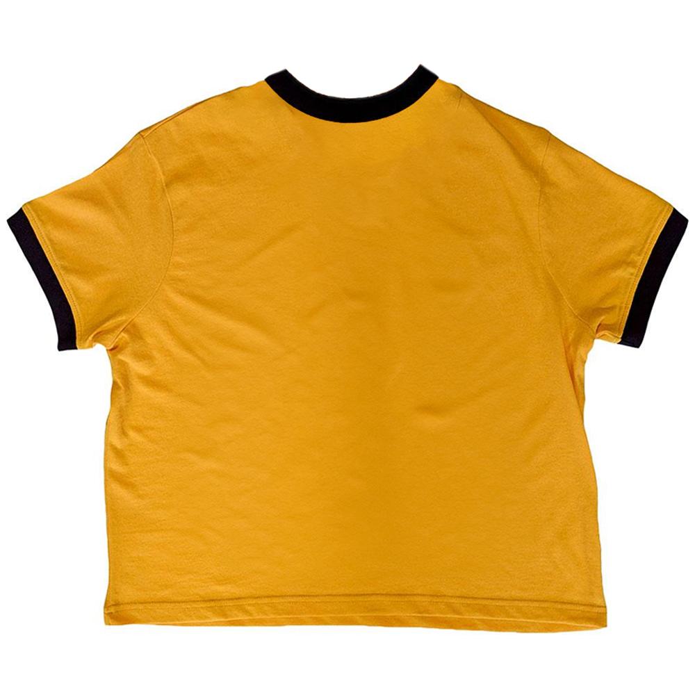 Queen Womens/Ladies Face It Alone Crest Crop Top