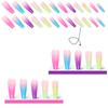 Artificial Nails Rainbow Long Ballet Nails Nail Stickers