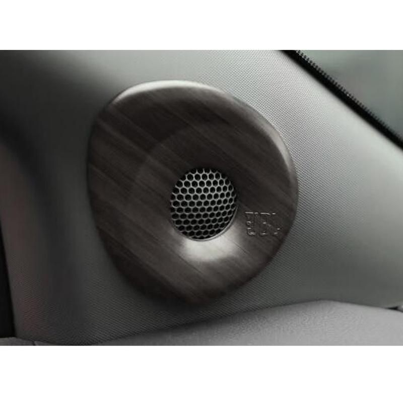 Car Interior Door Window A-Pillar Audio Speaker Ring Cover ABS Plastic Decoration Accessories For Toyota Sienna