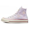 1970s Chuck 70 Comfortable Casual Abrasion Resistant High Top Canvas Shoes Unisex Purple Pink