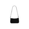 COACH Penn 21 solid color sequin card slot turn-buckle zipper closure cow leather armpit bag hand shoulder bag small size women's black
