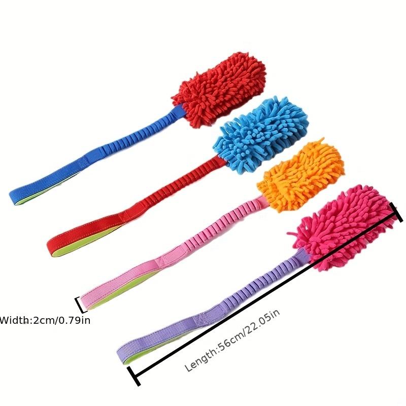 Hundetraining Reißfestes Zugseil Spielzeug Haustier Plüsch Zähneknabbern Bissfestes Spielzeug Bunter Seilknotenball Hunde Interaktives Puzzlespielzeug