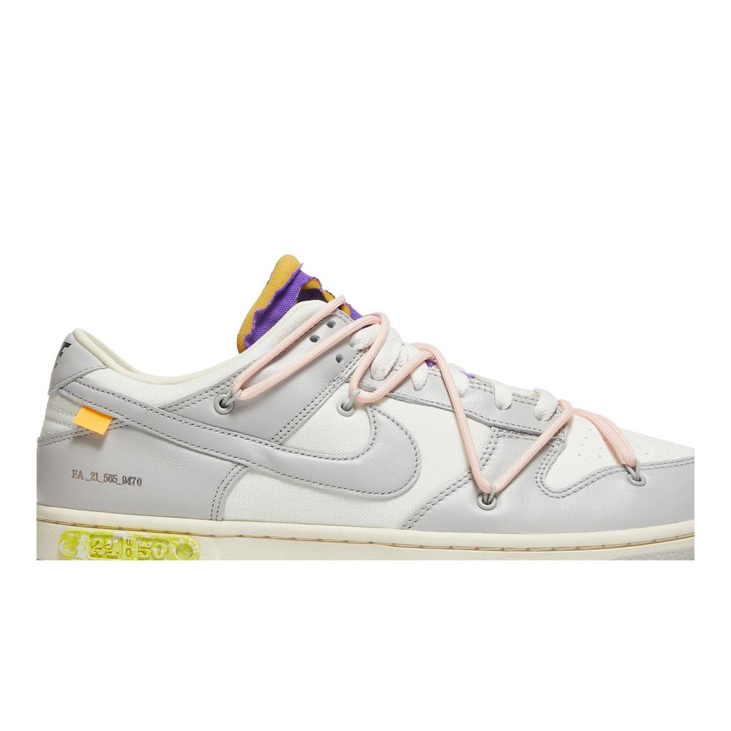 Nike Dunk Low 'Lot 24 of 50' (Unisex) Sail / Neutral Grey / Washed Coral Skate Shoes DM1602 119