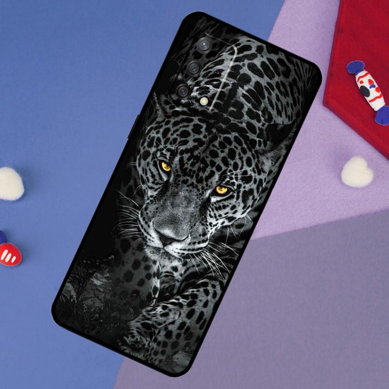 Leopard Tiger Lion Animal Case For OPPO A74 A94 A54 A17 A57 A77 A18 A58 A78 A98 A15 A52 A72 A5 A9 A53S A16 A76 A96
