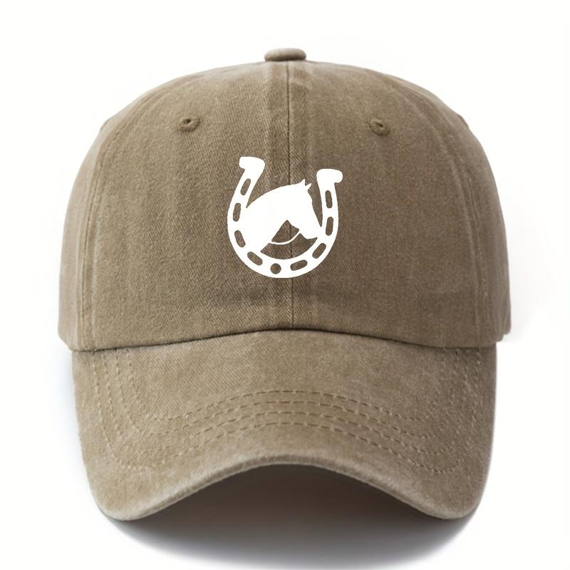 

Легкая уличная минималистичная кепка тракера с дизайном подковы, для кемпинга, в повседневном стиле, модная, с изогнутым козырьком, износостойкая