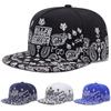 New West Coast Cashew Flower Flat Edge Hat Men'S Street Dance Hip Hop Hat Women'S Outdoor Leisure Sunshade Hat Baseball Hat