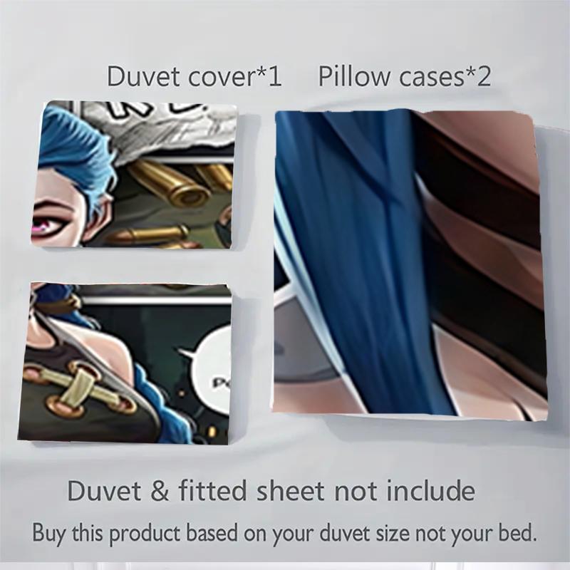 3Pcs Superheroine Power Up Bedding Sets For All Sizes New 3D Printed Bed Cover Comforter Duvet Cover Pillowcase Bedroom Decoration