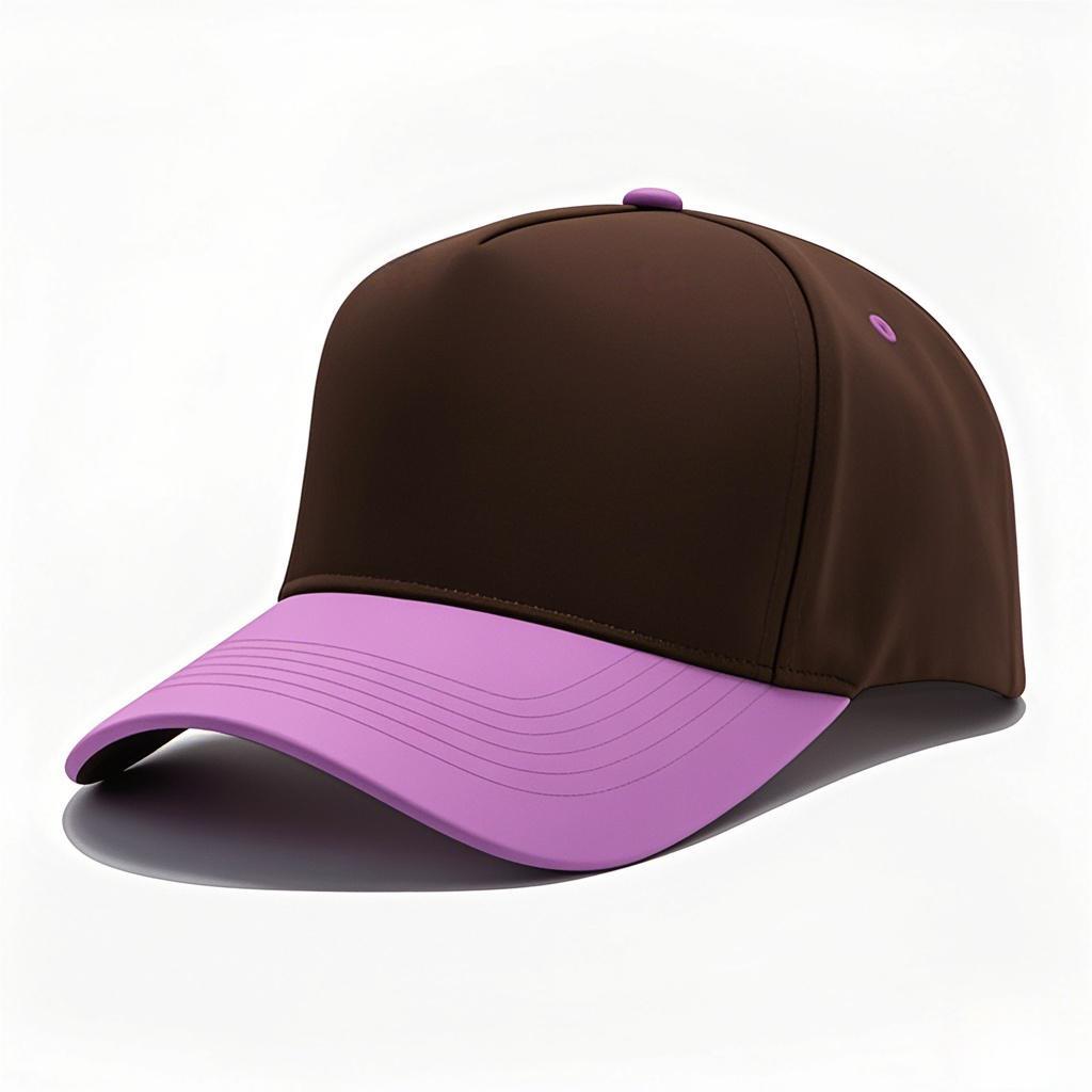 High-quality color matching pure cotton five-piece hardtop baseball cap embroidered light plate truck driver hat men's and women's casual hat