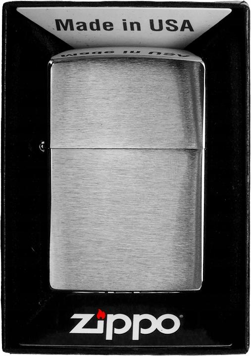 Zapalniczka Zippo Brushed Chrome Plazma Usb