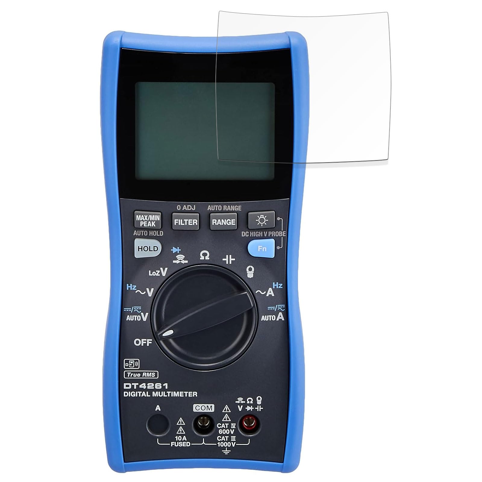 

MotoMoto Protective Film for HIOKI Digital Multimeter Curved Surface and Made in Japan DT4261, Compatible, Self-Healing Material, Ultra-Transparent