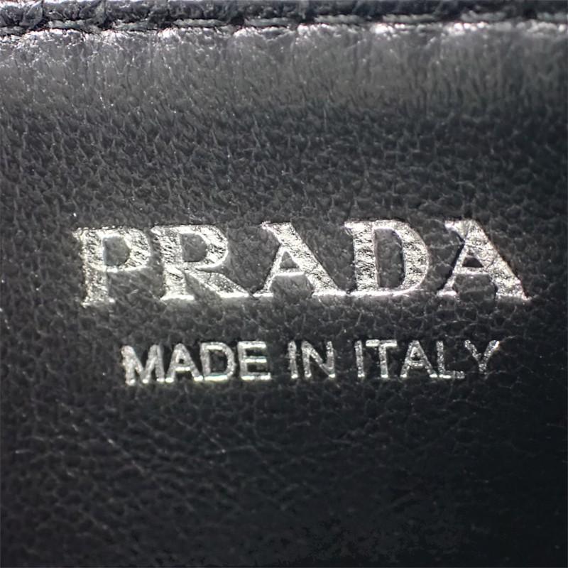 PRADA  1MC086_QHH_F0632 Card Case black Safiano Women