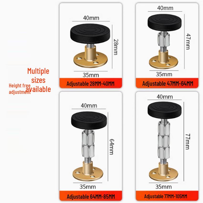 Verstellbare Anti-Quietsch-Kopfteil-Stabilisator-Pads