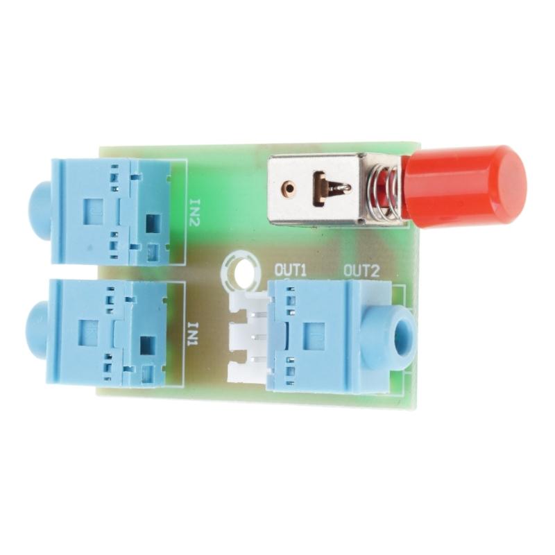 Compactly Audios Switcher Module Supports Double Input Single Output Signal Routing Low Power Audios Selectors