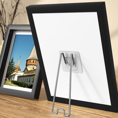 Držák na fotorámeček, úložný držák, leštěný povrch, pevný, nosný, víceúčelový fotorámeček, stojan na tablet