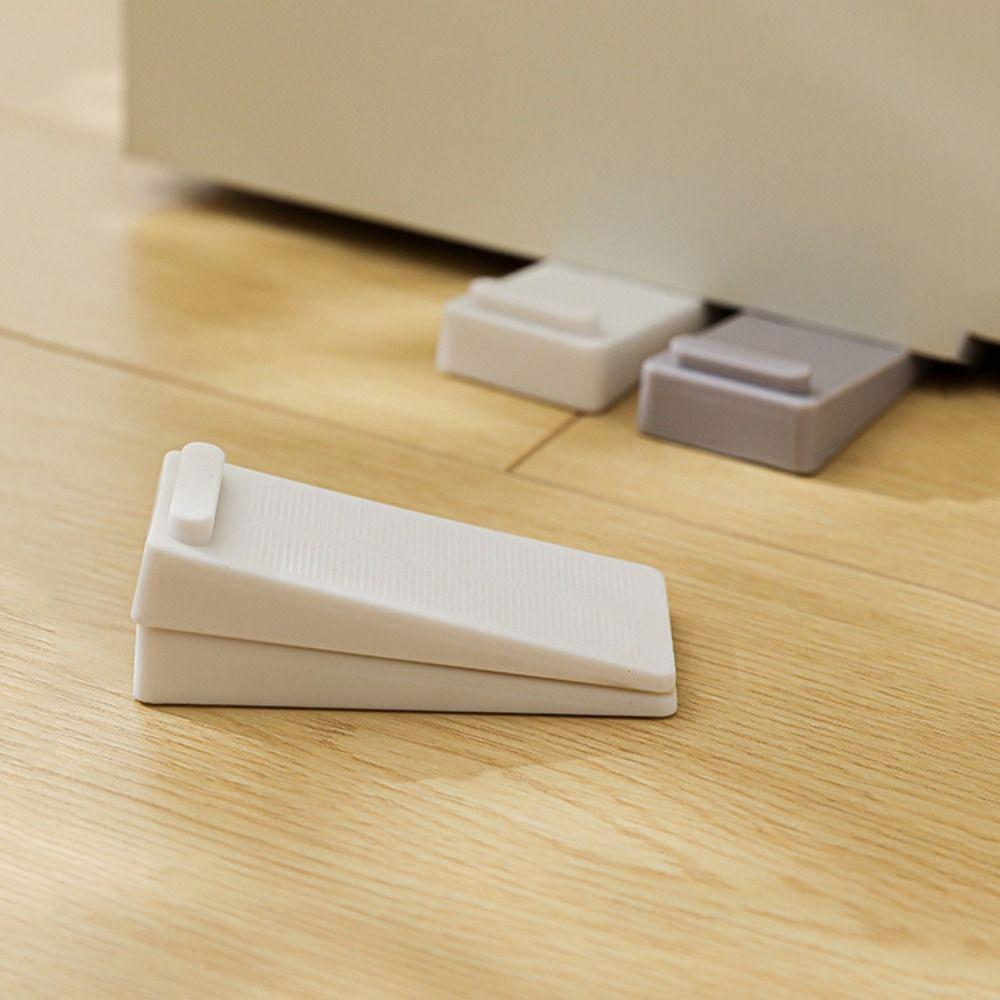 2Pcs PVC Mute Door Stopper Anti-collision Door Rear Retainer New Impact Stopper Home Offices