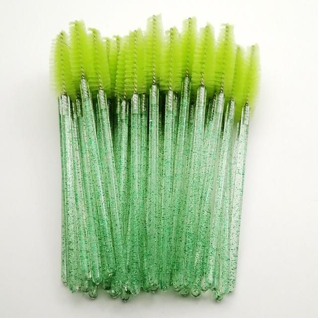 

Одноразовые 5/50 шт., хрустальная кисть для макияжа ресниц, алмазная ручка, тушь для ресниц, инструмент для наращивания ресниц, новый инструмент для макияжа