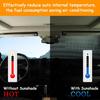 Pare-soleil de pare-brise pliable réfléchissant compatible avec Hummer H2 2003-2007, Pare-soleil d'intérieur pour voiture, Garde votre véhicule au frais,