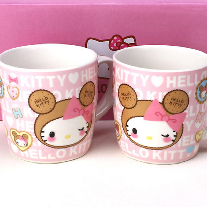 Hello Kitty Cookie Mug Set 2p X2