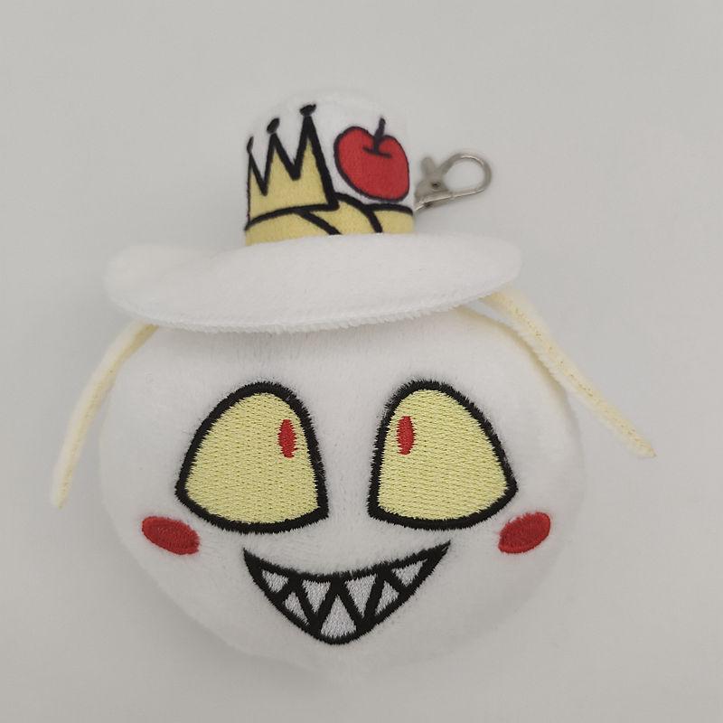 New Hazbin Hotel Evil Boss Clown Keychain Plush Toy