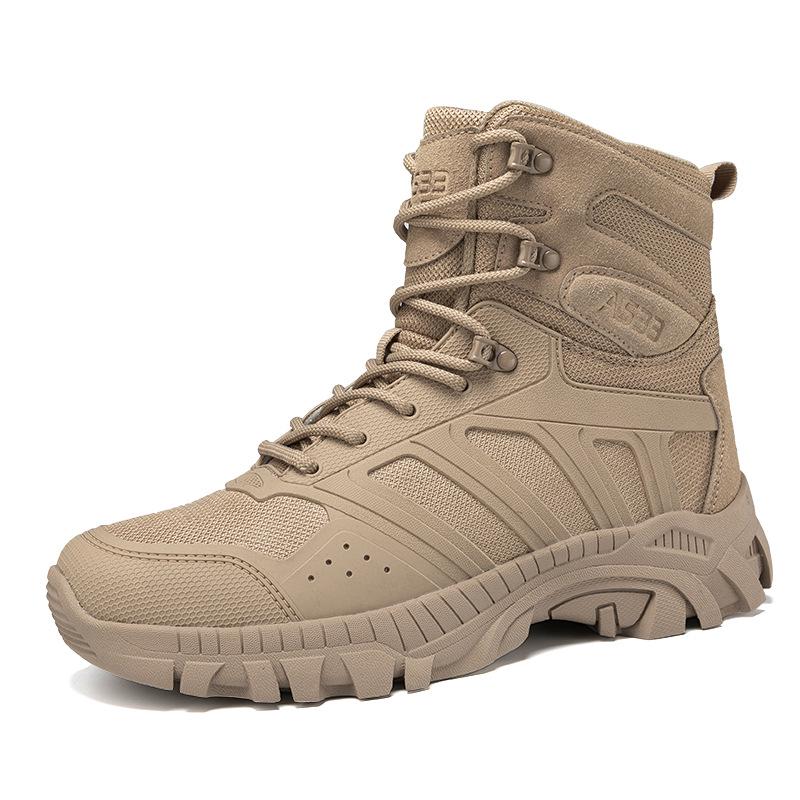 Men s Tactical Hiking & Mountaineering Boots - Cross-border Desert Combat Boots 43