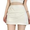 Damen A-Linien Minirock mit hoher Taille und Patchwork - Frühjahrskollektion