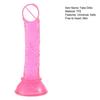Fake Sucker Phallus Multicolor Faux Crystal Clear Mini Manual Simulated Adult Products Bottom Suction Cup Female G-spot Masturbator Dildo