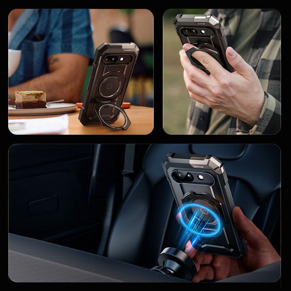 Supcase Ub Grip Mag Magsafe Google Pixel 9A Schwarz