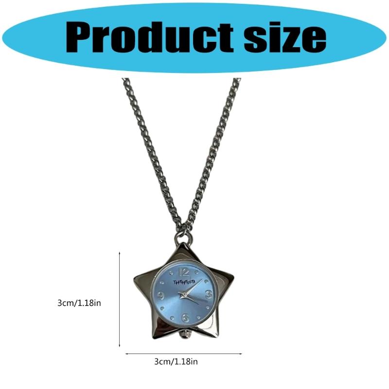 Celestials Zeitmesser Anhänger Halskette Vielseitiger Schmuck Verstellbare Kette für den täglichen Gebrauch Besondere Anlässe