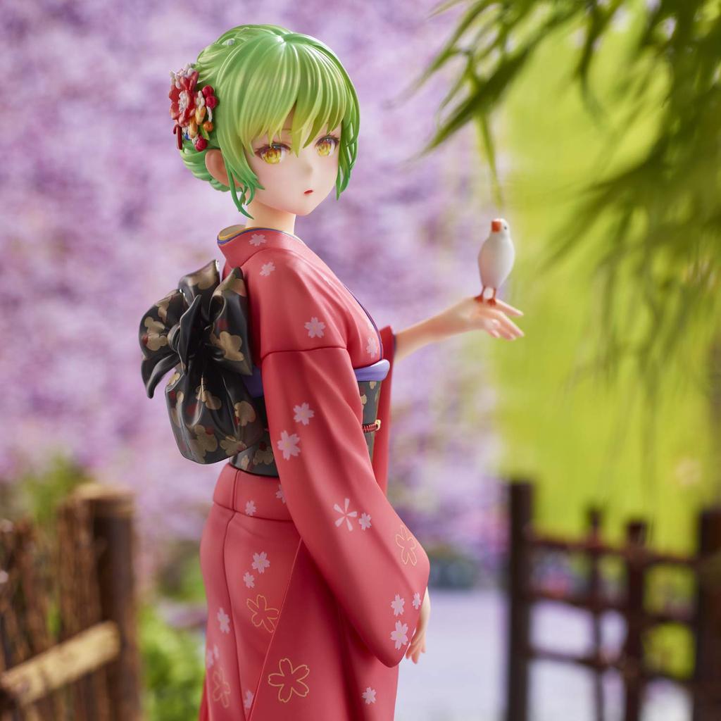Union Creative Momoko Illustration PVC ABS Painted Finished Figure "En-chan (Kimono)" Non-scale &
