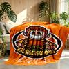 Custom Name Personalized Burgerpommes Print Blanket, Home Decor, Bedroom, Sofa, Camping, Couch, Gifts for Birthday ChristmasEnthusiasts