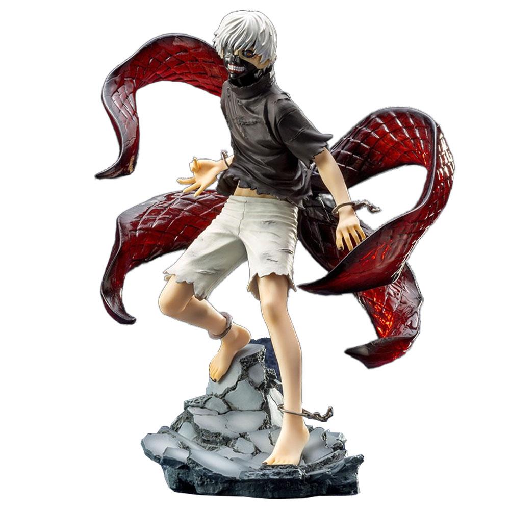 18CM Anime Figure Tokyo Ghoul Kaneki Ken Animation Model Standing Posture Toys Gifts Collection Decoration Ornaments PVC 1/8