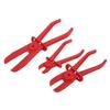 3Pcs Nylon Hose Clamp Tool Set Brake Fuel Water Line Clamp Plier Hands Free Tool
