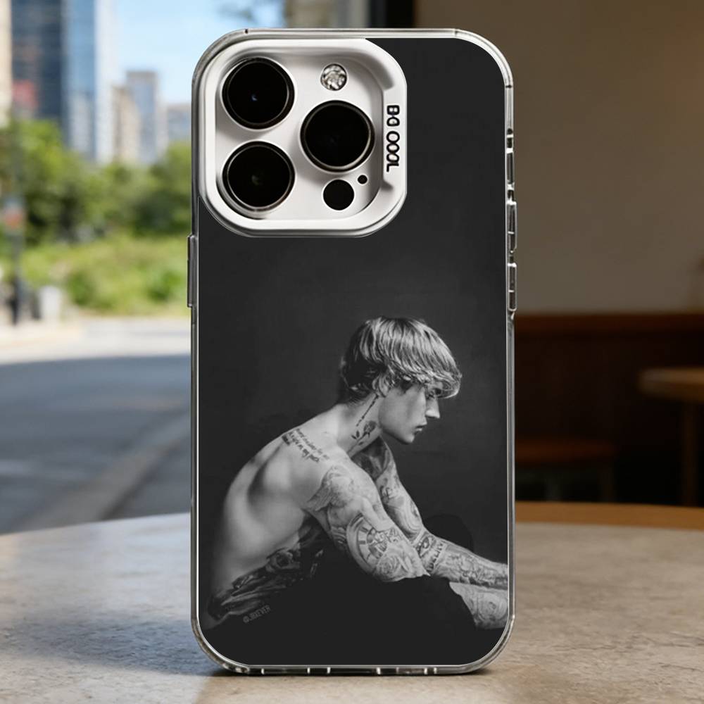 J-Justin B-Bieber Case for iPhone 16 15 14 13 12 11 Pro Max Plus Air 16E X XR XS Max Hard Shockproof Bumper Cover