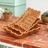 3 Pieces Imitation Rattan Basket Snack Storage Multifuctional Bin Organizer Food Serving Holder