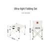 Portable Folding Table and Chair Set