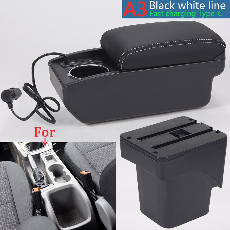 For Ford Focus 2 Armrest Box For Ford Focus Mk2 Car Armrest Accessories Dedicated Interior Details Retrofit Parts Storage Box