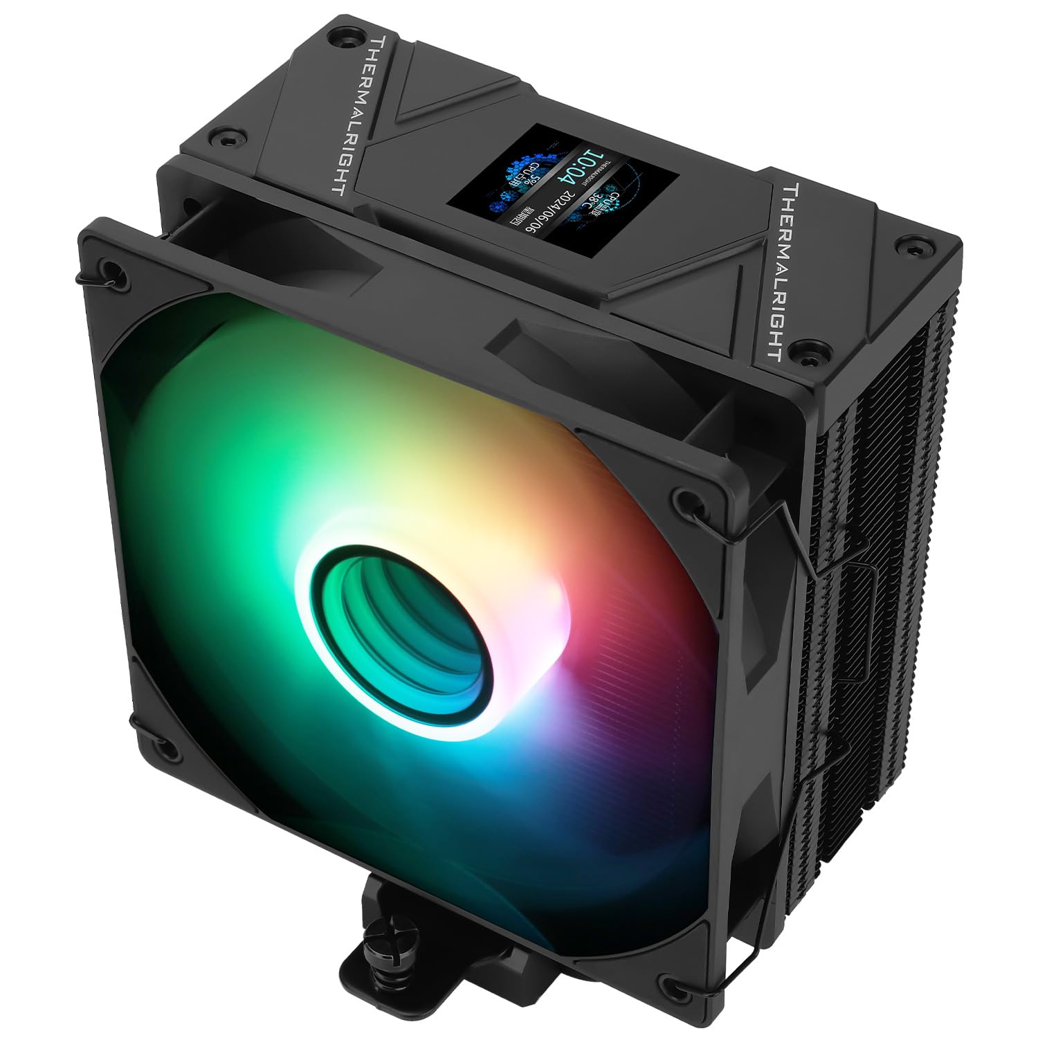 

Thermalright Assassin Spirit 120 Vision ARGB Black CPU Air 1500RPM Speed PC Resolution Power IPS LCD Computer Cooler for Intel Cooler, Cooling, 1.54in