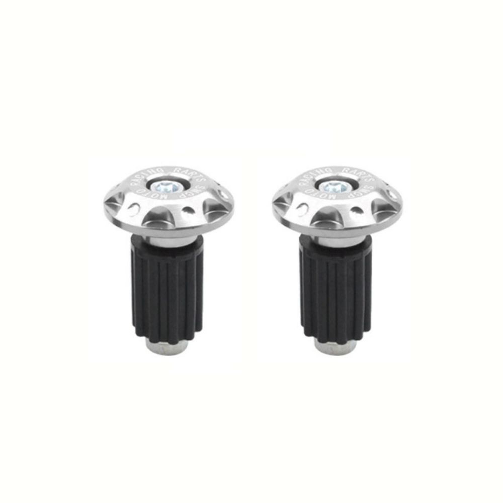 2 pieces of Motorcycle handlebar plug retrofit aluminum plug, upgrade your car