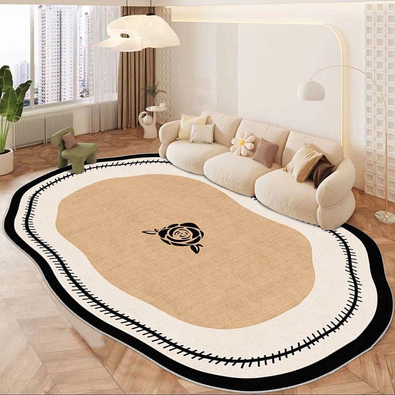Luxury Irregular Carpets Living Room Decoration Home Coffee Table Anti-slip Large Size Rugs Bedroom Washable Soft Floor Mat